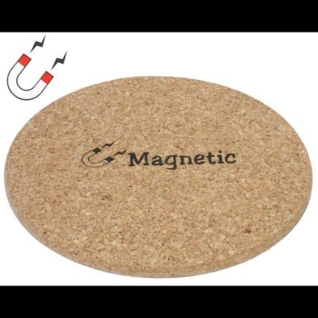 Korkuntersetzer mit Magnet