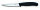 Steakmesser SwissClassic, spitz, Schwarz