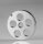 Lochscheibe glatt, ENTERPRISE, Typ 5, INOX  PREISBRECHER - 13 mm