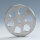 Lochscheibe glatt, ENTERPRISE, Typ 5, INOX  PREISBRECHER - 12 mm