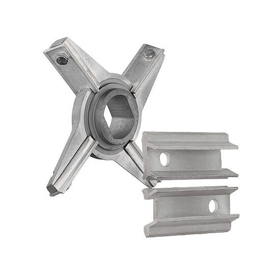 Lumbeck & Wolter Profil-Klingenmesser, 4 flgl., INOX, UNGER, Typ G