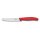 Tafelmesser, Allzweckmesser mit Wellenschliff Swiss Classic - Rot