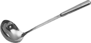 Vorleger / Suppenlöffel Länge 29 cm -- Ø...