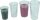 PC Trinkbecher klar Inh.-ca. 0,22 Ltr. -- Ø 6,8 / 4,9 cm -- Höhe 10,2 cm