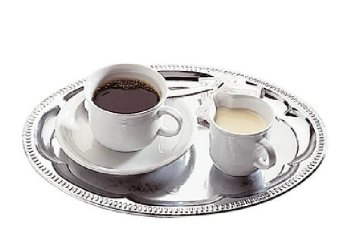 Serviertablett -Kaffeehaus-