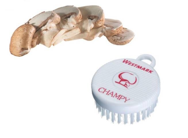 Westmark PilzbĂĽrste und GemĂĽsereinigunsbĂĽrste 'Champy'