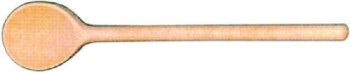 Kochlöffel - rund - Länge 60 cm -- Löffel-Ø 8,0 cm -- Stiel-Ø 1,5 cm