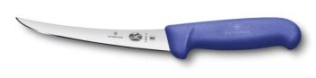 HACCP Ausbeinmesser, gebogene, schmale Klinge, 12 cm Blau