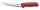 HACCP Ausbeinmesser, gebogene, flexible Klinge, 15 cm Rot