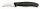 Tourniermesser Swiss Classic, 6 cm Rot