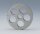 Lochscheibe glatt, ENTERPRISE, Typ 12, INOX  PREISBRECHER - 14 mm